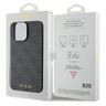 Guess GUHCP15XG4GFGR iPhone 15 Pro Max 6.7" szary/grey hard case 4G Metal Gold Logo na NearMe.pl