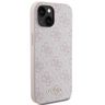 Guess GUHCP15SG4GFPI iPhone 15 / 14 / 136.1" różowy/pink hard case 4G Metal Gold Logo na NearMe.pl