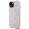Guess GUHCP15MG4GFPI iPhone 15 Plus / 14 Plus 6.7" różowy/pink hard case 4G Metal Gold Logo na NearMe.pl