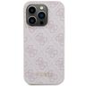 Guess GUHCP15LG4GFPI iPhone 15 Pro 6.1" różowy/pink hard case 4G Metal Gold Logo na NearMe.pl