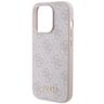 Guess GUHCP15LG4GFPI iPhone 15 Pro 6.1" różowy/pink hard case 4G Metal Gold Logo na NearMe.pl