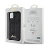 Guess GUHCN61PSFDGSK iPhone 11 / Xr 6.1" czarny/black hardcase Sequin Script Metal na NearMe.pl