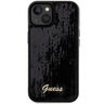 Guess GUHCP14SPSFDGSK iPhone 14 / 15 / 13 6.1" czarny/black hardcase Sequin Script Metal na NearMe.pl
