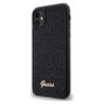 Guess GUHCN61PMSDGSK iPhone 11 / Xr 6.1" czarny/black hardcase Disco Metal Script na NearMe.pl
