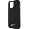 Guess GUHCP12MPMSDGSK iPhone 12/12 Pro 6.1" czarny/black hardcase Disco Metal Script na NearMe.pl