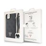 Guess GUHCP15MP4TDSCPK iPhone 15 Plus / 14 Plus 6.7" czarny/black hardcase Crossbody 4G Metal Logo na NearMe.pl