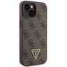 Guess GUHCP15SP4TDSCPW iPhone 15 / 14 /13 6.1" brązowy/brown hardcase Crossbody 4G Metal Logo na NearMe.pl