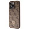 Guess GUHCP15LP4TDSCPW iPhone 15 Pro 6.1" brązowy/brown hardcase Crossbody 4G Metal Logo na NearMe.pl