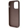 Guess GUHCP15XP4TDSCPW iPhone 15 Pro Max 6.7" brązowy/brown hardcase Crossbody 4G Metal Logo na NearMe.pl