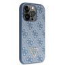 Guess GUHCP15LP4TDSCPB iPhone 15 Pro 6.1" niebieski/blue hardcase Crossbody 4G Metal Logo na NearMe.pl
