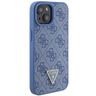Guess GUHCP15SP4TDSCPB iPhone 15 / 14 / 13 6.1" niebieski/blue hardcase Crossbody 4G Metal Logo na NearMe.pl