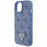 Guess GUHCP15SP4TDSCPB iPhone 15 / 14 / 13 6.1" niebieski/blue hardcase Crossbody 4G Metal Logo na NearMe.pl
