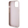 Guess GUHCP15MP4TDSCPP iPhone 15 Plus / 14 Plus 6.7" różowy/pink hardcase Crossbody 4G Metal Logo na NearMe.pl