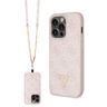 Guess GUHCP15XP4TDSCPP iPhone 15 Pro Max 6.7" różowy/pink hardcase Crossbody 4G Metal Logo na NearMe.pl
