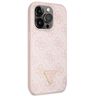 Guess GUHCP15XP4TDSCPP iPhone 15 Pro Max 6.7" różowy/pink hardcase Crossbody 4G Metal Logo na NearMe.pl