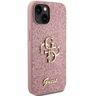 Guess GUHCP15MHG4SGP iPhone 15 Plus / 14 Plus 6.7" różowy/pink hardcase Glitter Script Big 4G na NearMe.pl