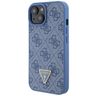 Guess GUHCP15SP4TDPB iPhone 15 / 14 / 13 6.1" niebieski/blue hardcase Leather 4G Triangle Strass na NearMe.pl