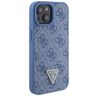 Guess GUHCP15SP4TDPB iPhone 15 / 14 / 13 6.1" niebieski/blue hardcase Leather 4G Triangle Strass na NearMe.pl