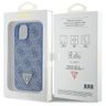 Guess GUHCP15SP4TDPB iPhone 15 / 14 / 13 6.1" niebieski/blue hardcase Leather 4G Triangle Strass na NearMe.pl