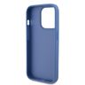 Guess GUHCP15LP4TDPB iPhone 15 Pro 6.1" niebieski/blue hardcase Leather 4G Triangle Strass na NearMe.pl