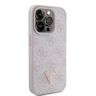 Guess GUHCP15LP4TDPP iPhone 15 Pro 6.1" różowy/pink hardcase Leather 4G Triangle Strass na NearMe.pl