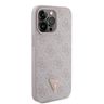 Guess GUHCP15XP4TDPP iPhone 15 Pro Max 6.7" różowy/pink hardcase Leather 4G Diamond Triangle na NearMe.pl
