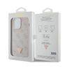Guess GUHCP15XP4TDPP iPhone 15 Pro Max 6.7" różowy/pink hardcase Leather 4G Diamond Triangle na NearMe.pl