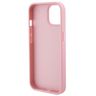 Guess GUHCP15SP4EPMP iPhone 15 / 14 / 13 6.1" różowy/pink hardcase Leather 4G Stamped na NearMe.pl