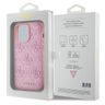 Guess GUHCP15XP4EPMP iPhone 15 Pro Max 6.7" różowy/pink hardcase Leather 4G Stamped na NearMe.pl