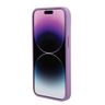 Guess GUHCP15SP4EPMU iPhone 15 / 14 / 13 6.1" fioletowy/light purple hardcase Leather 4G Stamped na NearMe.pl