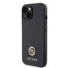 Guess GUHCP15SPS4DGPK iPhone 15 / 14 / 13 6.1" czarny/black hardcase Strass Metal Logo na NearMe.pl