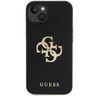 Guess GUHCP15SPSP4LGK iPhone 15 / 14 / 13 6.1" czarny/black hardcase Leather Perforated 4G Glitter Logo na NearMe.pl