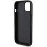 Guess GUHCP15SPSP4LGK iPhone 15 / 14 / 13 6.1" czarny/black hardcase Leather Perforated 4G Glitter Logo na NearMe.pl