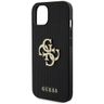 Guess GUHCP15SPSP4LGK iPhone 15 / 14 / 13 6.1" czarny/black hardcase Leather Perforated 4G Glitter Logo na NearMe.pl