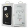 Guess GUHCP15SPSP4LGK iPhone 15 / 14 / 13 6.1" czarny/black hardcase Leather Perforated 4G Glitter Logo na NearMe.pl