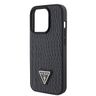 Guess GUHCP15LPCRTHCK iPhone 15 Pro 6.1"czarny/black hardcase Croco Triangle Metal Logo na NearMe.pl