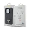 Guess GUHCP15LPCRTHCK iPhone 15 Pro 6.1"czarny/black hardcase Croco Triangle Metal Logo na NearMe.pl
