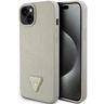 Guess GUHCP15SPCRTHCD iPhone 15 / 14 / 13 6.1" złoty/gold hardcase Croco Triangle Metal Logo na NearMe.pl