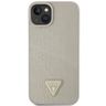 Guess GUHCP15SPCRTHCD iPhone 15 / 14 / 13 6.1" złoty/gold hardcase Croco Triangle Metal Logo na NearMe.pl