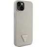 Guess GUHCP15SPCRTHCD iPhone 15 / 14 / 13 6.1" złoty/gold hardcase Croco Triangle Metal Logo na NearMe.pl