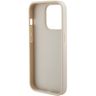 Guess GUHCP15XPCRTHCD iPhone 15 Pro Max 6.7" złoty/gold hardcase Croco Triangle Metal Logo na NearMe.pl