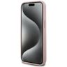 Guess GUHCP15SPCRTHCP iPhone 15 / 14 / 13 6.1" różowy/pink hardcase Croco Triangle Metal Logo na NearMe.pl