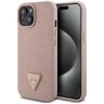 Guess GUHCP15SPCRTHCP iPhone 15 / 14 / 13 6.1" różowy/pink hardcase Croco Triangle Metal Logo na NearMe.pl