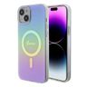 Guess GUHMP15MHITSU iPhone 15 Plus / 14 Plus 6.7" fioletowy/purple hardcase IML Iridescent MagSafe na NearMe.pl