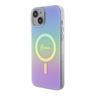 Guess GUHMP15MHITSU iPhone 15 Plus / 14 Plus 6.7" fioletowy/purple hardcase IML Iridescent MagSafe na NearMe.pl