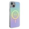 Guess GUHMP15MHITSQ iPhone 15 Plus / 14 Plus 6.7" turkusowy/turquoise hardcase IML Iridescent MagSafe na NearMe.pl