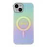 Guess GUHMP15MHITSQ iPhone 15 Plus / 14 Plus 6.7" turkusowy/turquoise hardcase IML Iridescent MagSafe na NearMe.pl