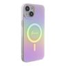Guess GUHMP15SHITSP iPhone 15 / 14 / 13 6.1" różowy/pink hardcase IML Iridescent MagSafe na NearMe.pl