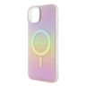 Guess GUHMP15MHITSP iPhone 15 Plus / 14 Plus 6.7" różowy/pink hardcase IML Iridescent MagSafe na NearMe.pl