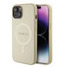 Guess GUHMP15SPSAHMCB iPhone 15 / 14 / 13 6.1" złoty/gold hardcase Saffiano MagSafe na NearMe.pl